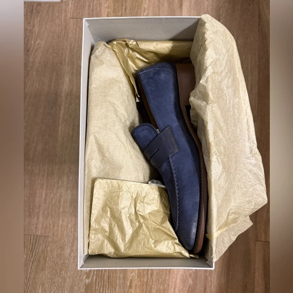 Cormac Penny Loafer By Johnston & Murphy (Italian-made) - Picture 6 of 8